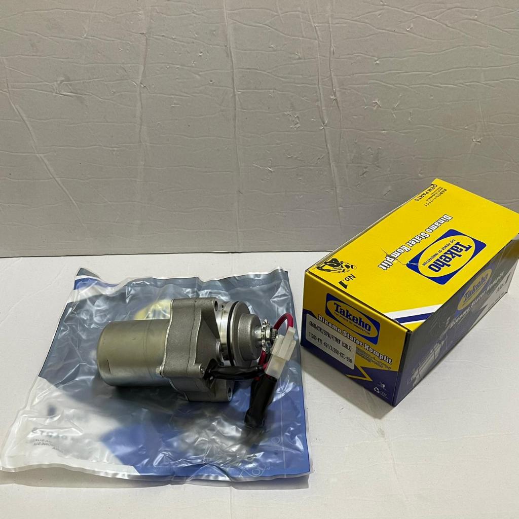 DINAMO STATER ASSY GRAND/SUPRA/FIT NEW/PRIMA + KABEL (31200-KTL-691) (TAKEHO)