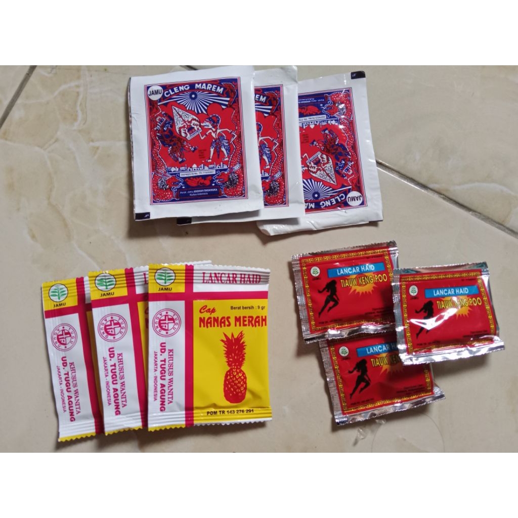 PAKET JAMU PELANCAR HAID