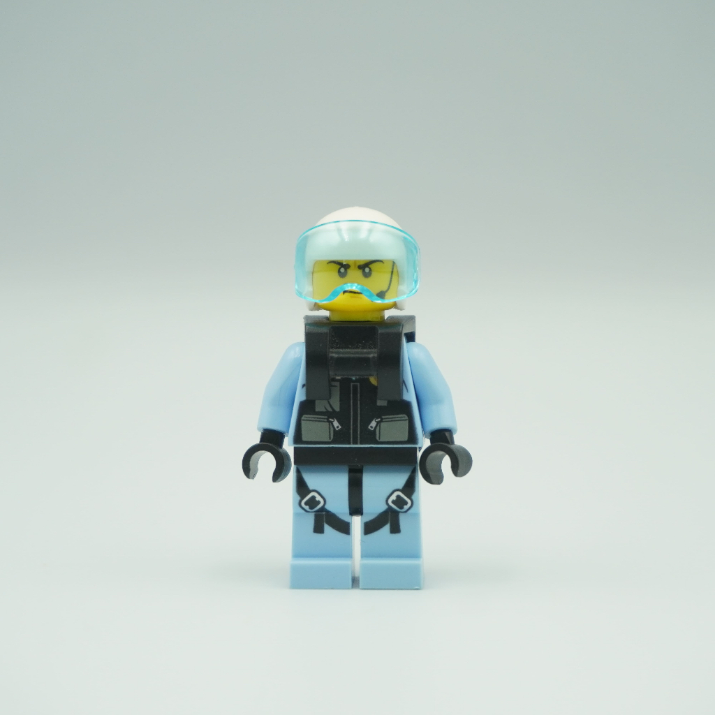Lego Minifigure Exclusive Jet Pilot cty0995 Part Out 60209 Original