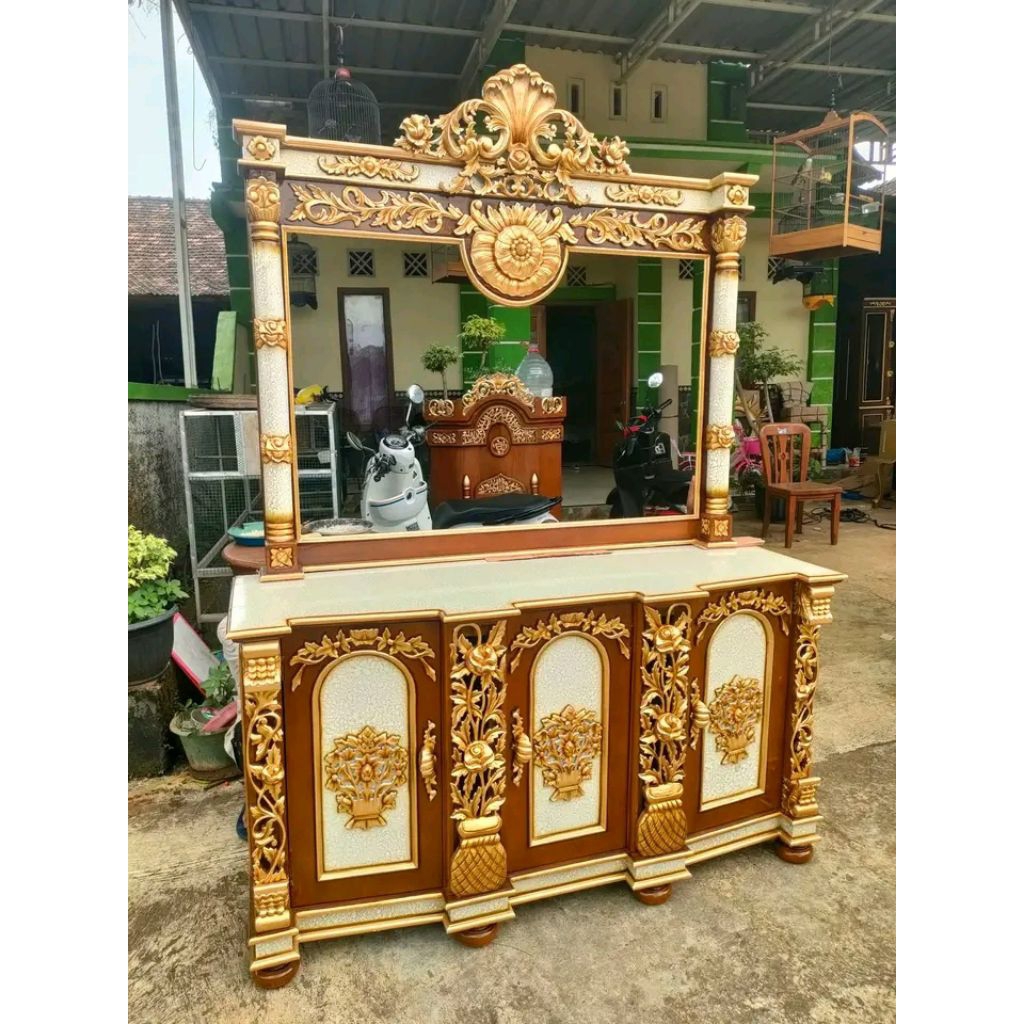 bufet hias ukiran Jepara bufet hias kayu jati Jepara bufet ukiran bufet Konsul jati