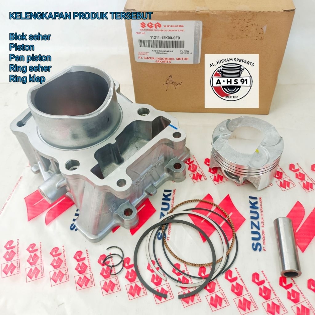 BLOK SEHER CYLINDER SUZUKI SATRIA FU INJEKSI SATRIA FU FI SATRIA FU NEW