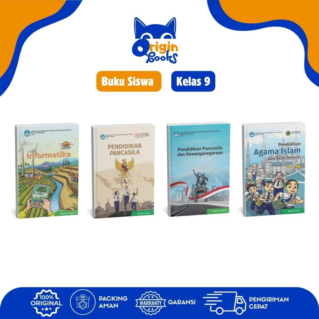 Buku Kurikulum Merdeka untuk SMP/MTs Kelas 9 - Buku Siswa Lengkap