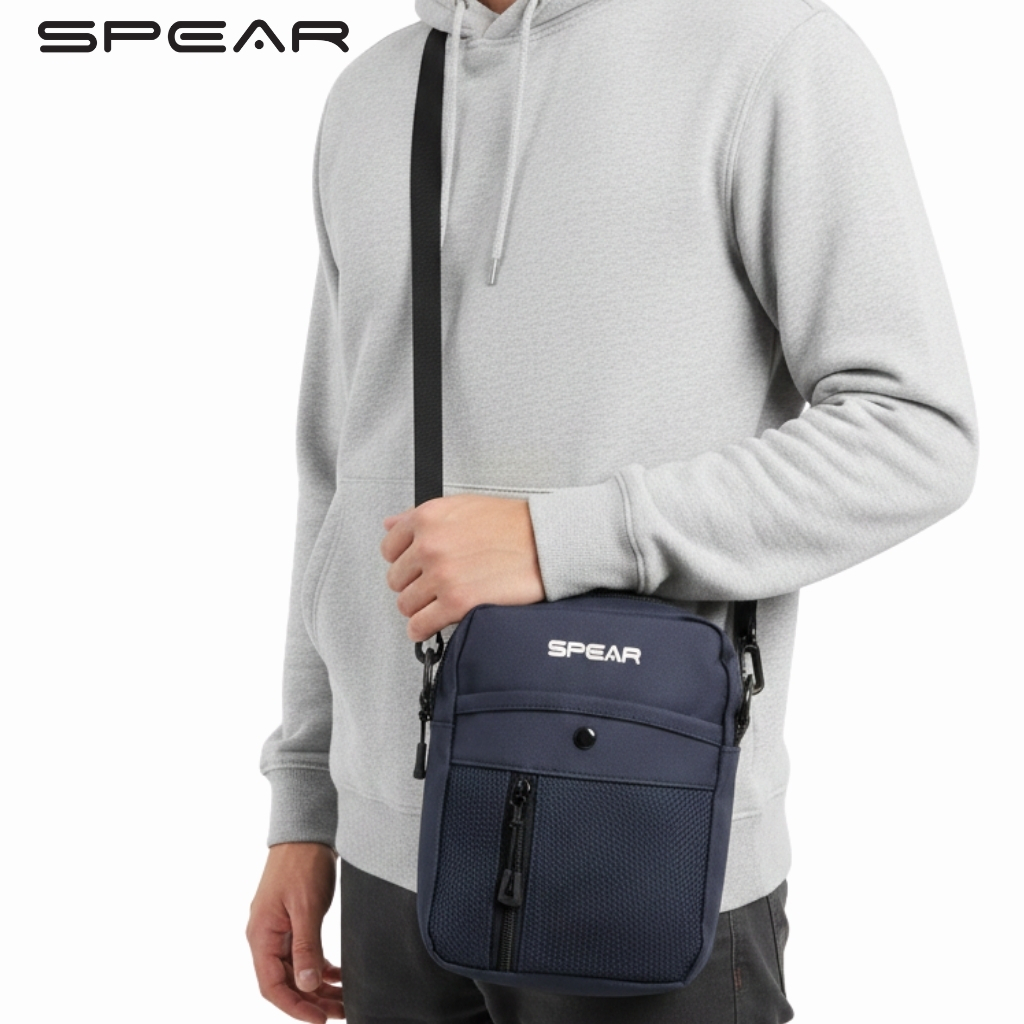 SPEAR Messenger Import Tas Bahu & Selempang Premium Tas Pria / Unisex MB-LA05