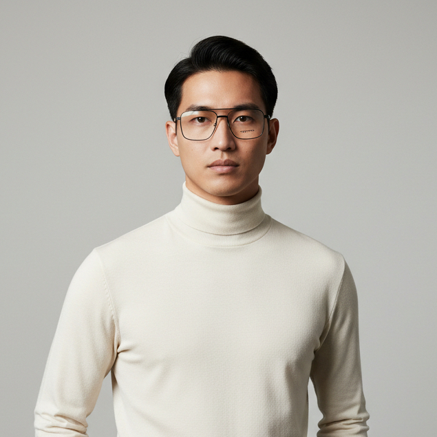 FRAME KACAMATA AVIATOR PRIA/WANITA 1479 LEBAR FRAME 139 SIZE 55