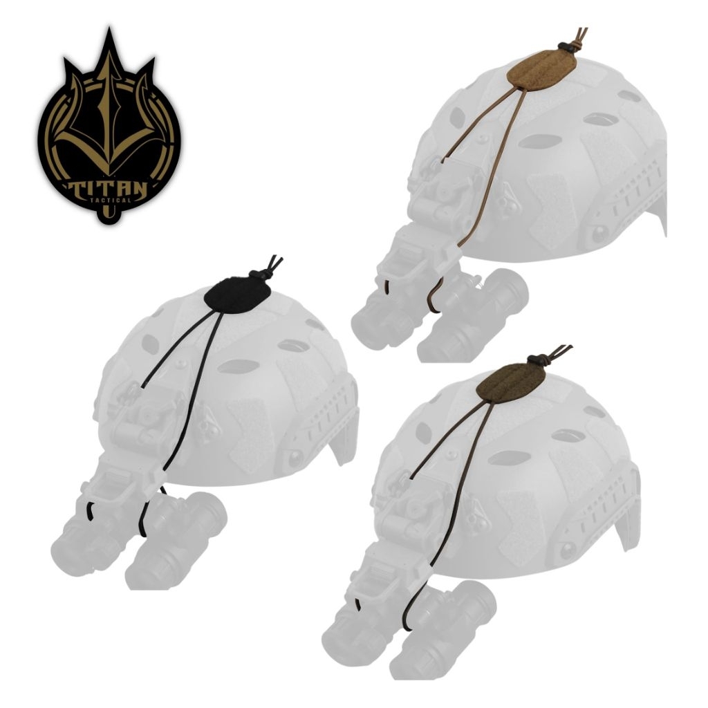 NVG ELASTIC LANYARD RETENTION HELMET CORD