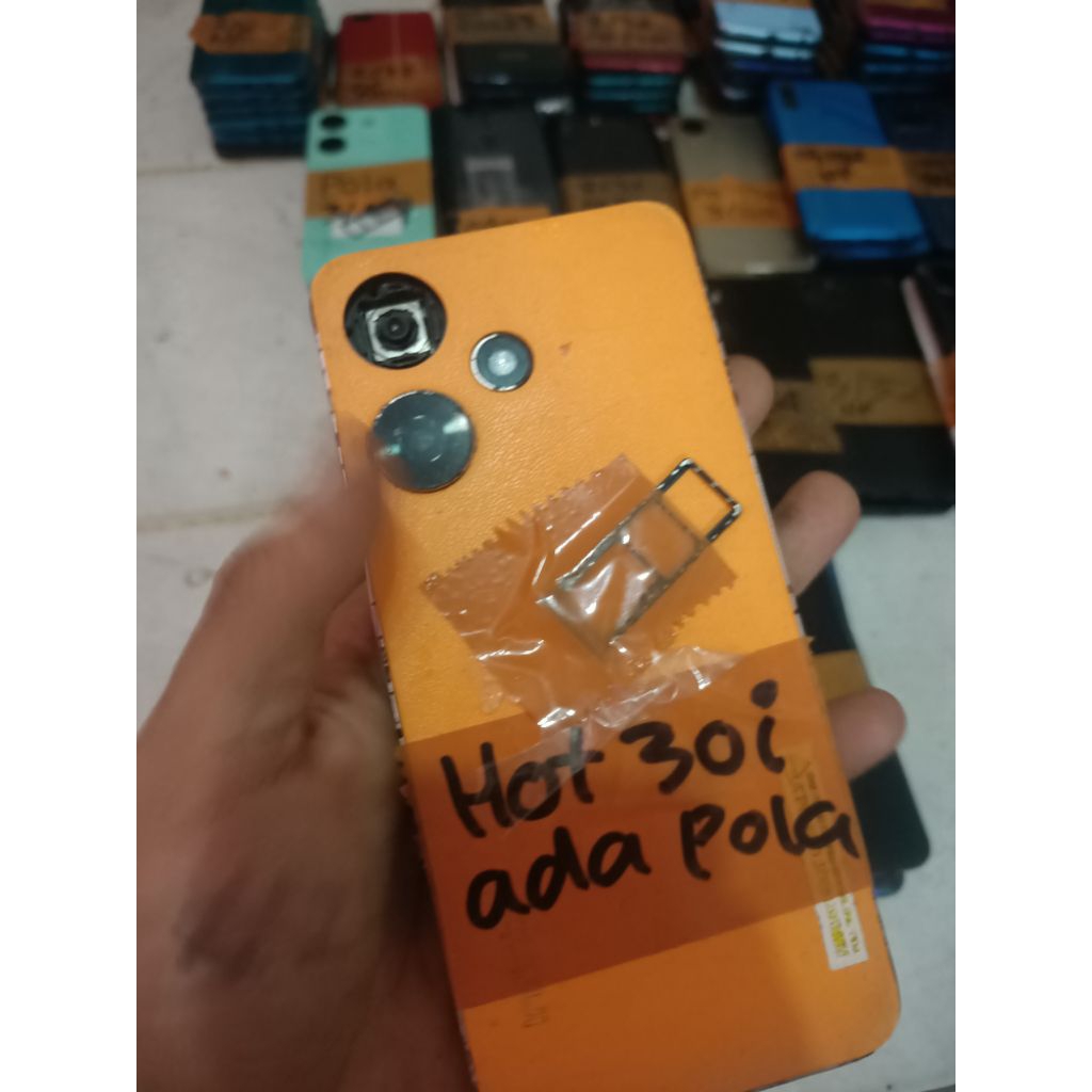 Mesin Infinix Hot 30i Hidup Normal ADA Pola Bonus Unit Sparepart (Baca Deskripsi)
