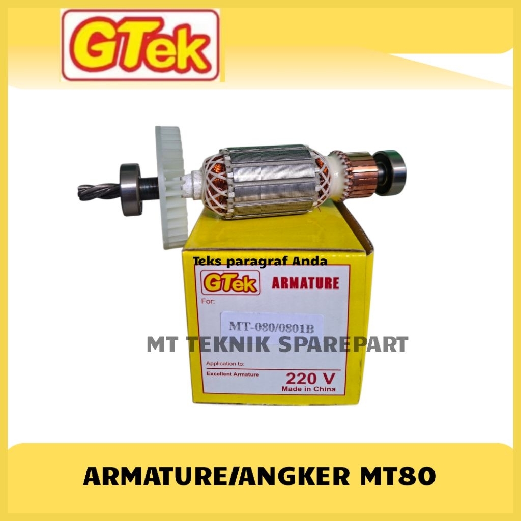 ARMATURE / ANGKER BOR MT80 MAKTEC