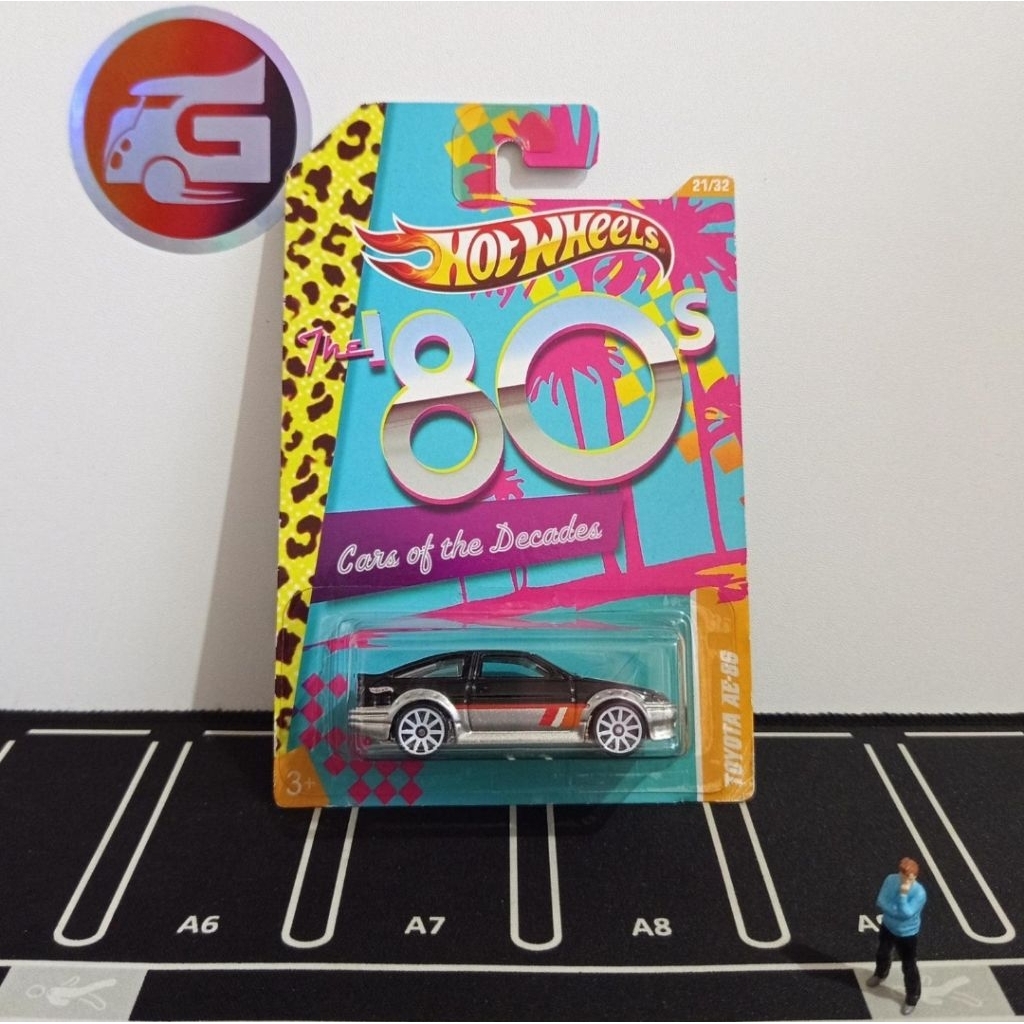 Hot Wheels Toyota AE86 The '80s Cars of the Decades Series (VVVTH) - Hotwheels