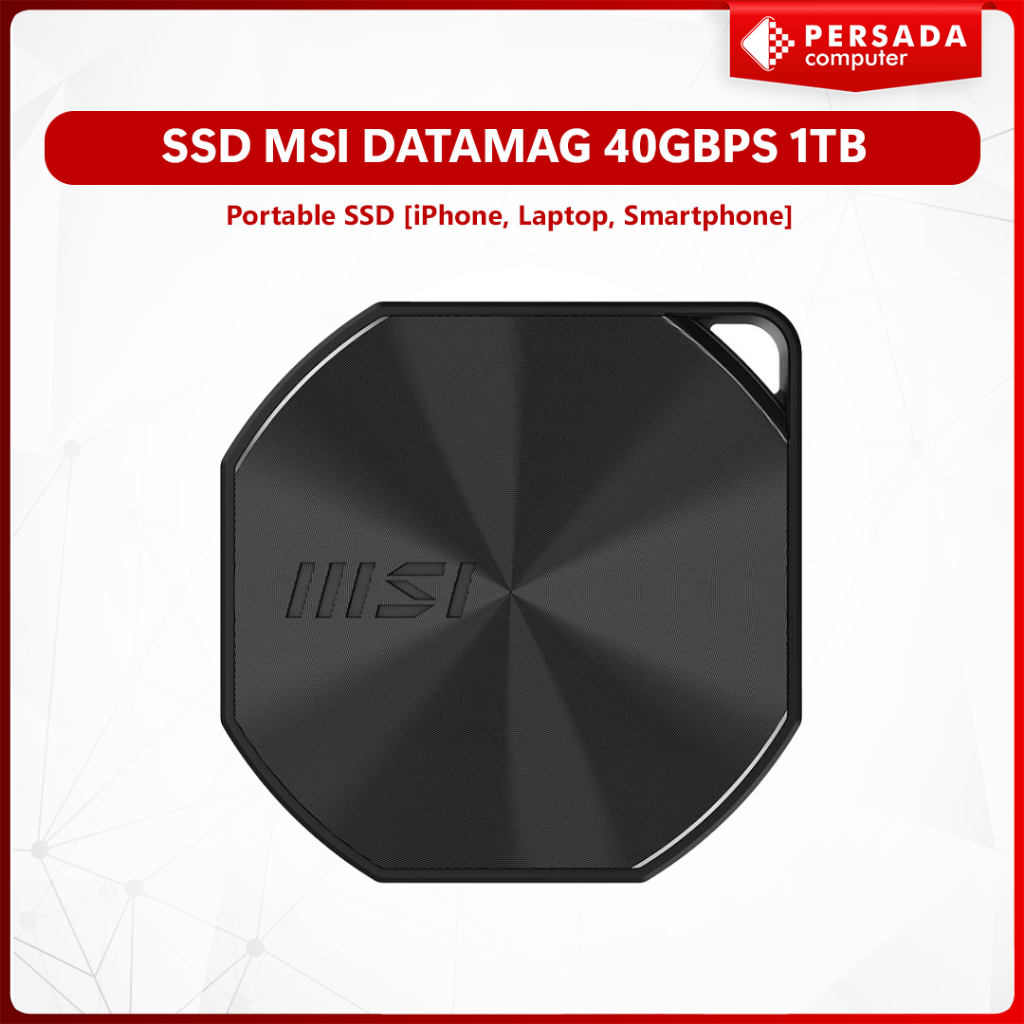 SSD MSI DATAMAG 40Gbps 1TB - PORTABLE SSD [iPhone, Laptop, smartphone]