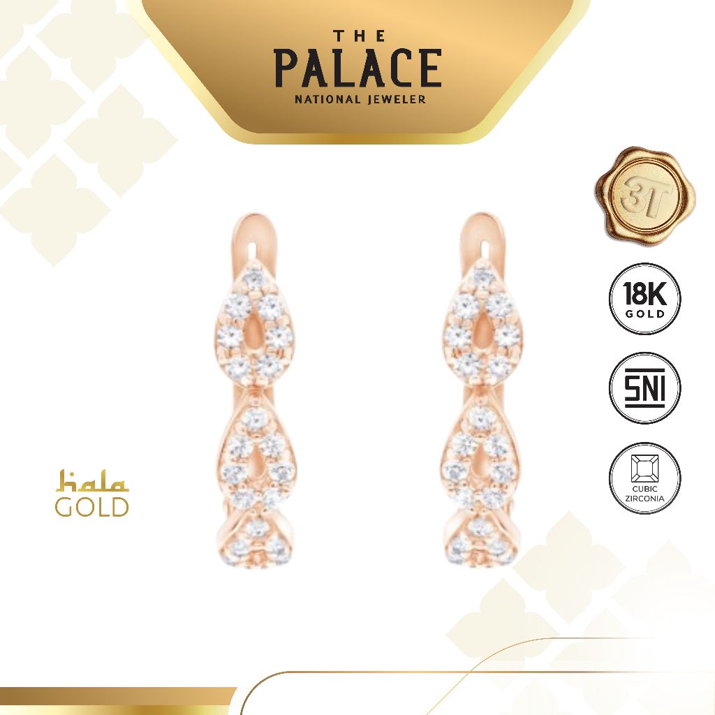 Hala Gold Rangkai Earring / Anting wanita