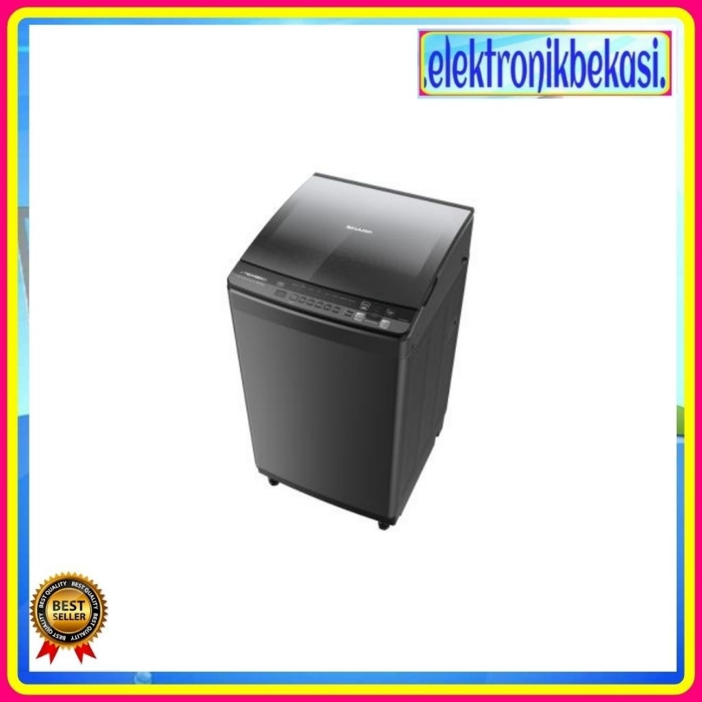 MESIN CUCI SHARP ESM 1050 XT SA / MESIN CUCI SHARP INVERTER 10.5 KG ESM 1050 XT / MESIN CUCI SHARP 1
