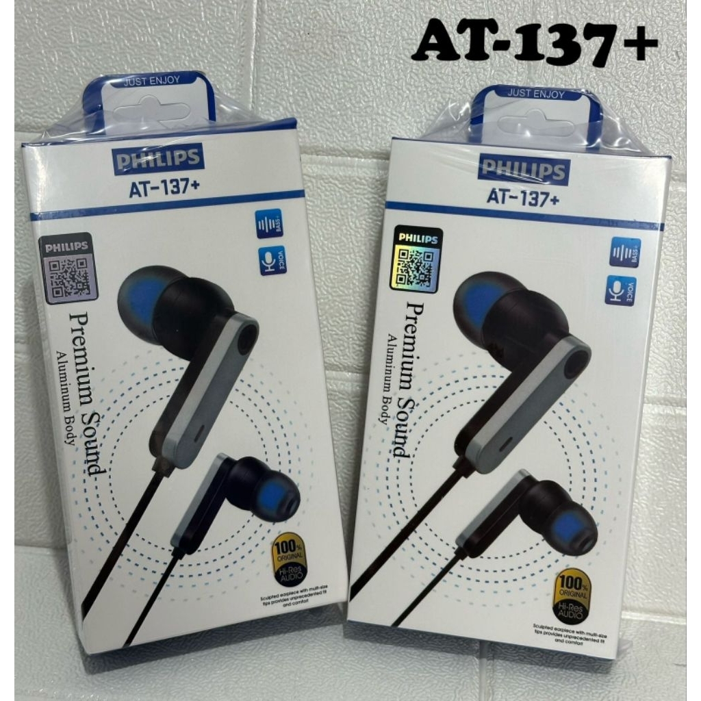 HF Headset Premium Philips AT - 137 Plus