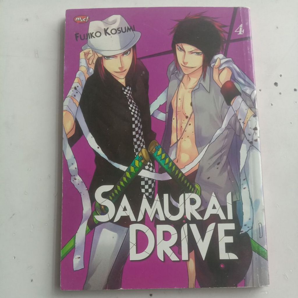 BUKU KOMIK SAMURAI DRIVE 4