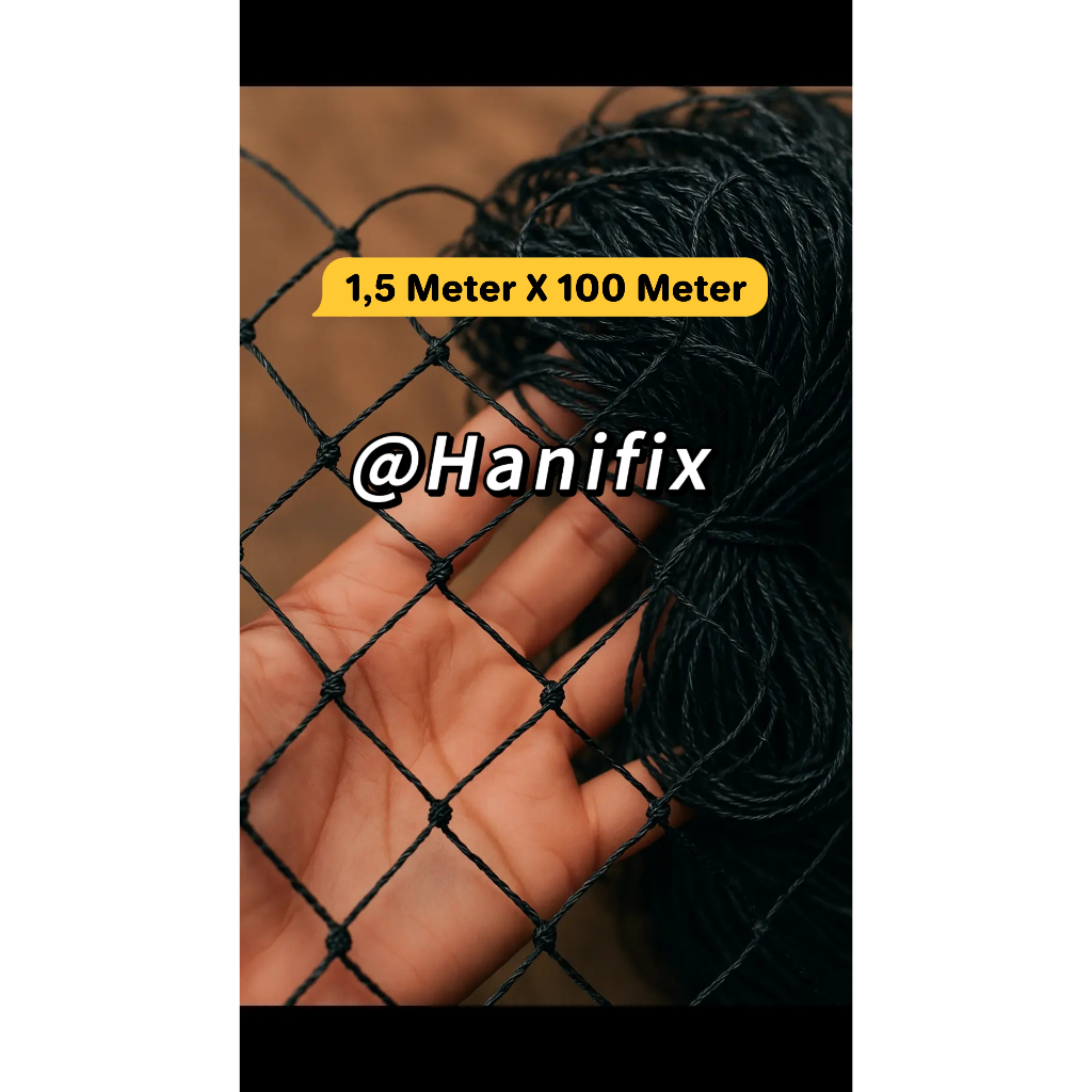 Jaring Pagar Ayam 1.5x100 Meter