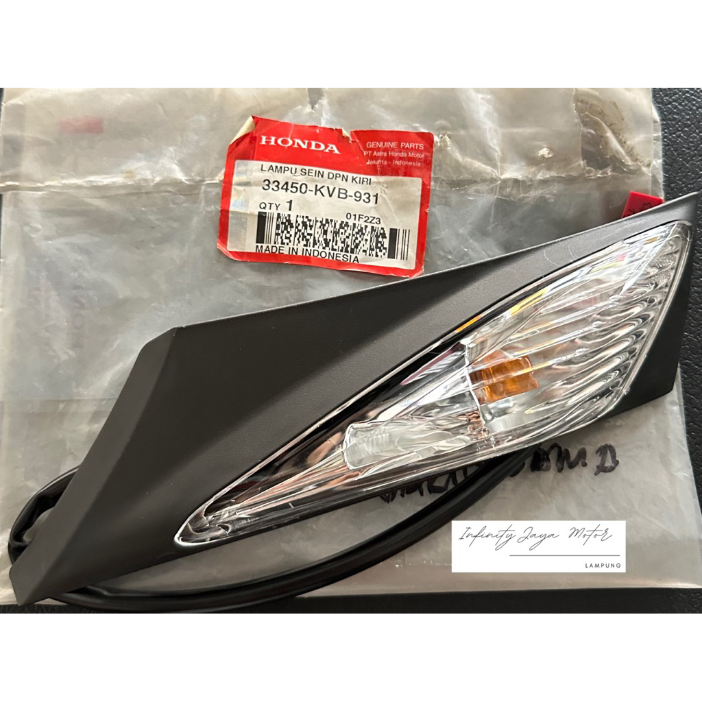 Lampu Sein Depan Kiri Set (Wink Assy L FR) Vario 110 CW Original 33450-KVB-931