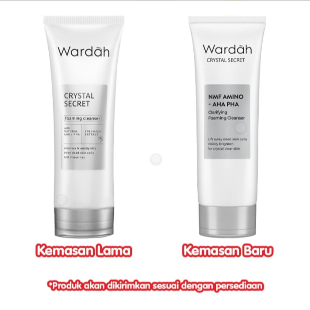 pencuci muka wardah crystal secret 100 ml