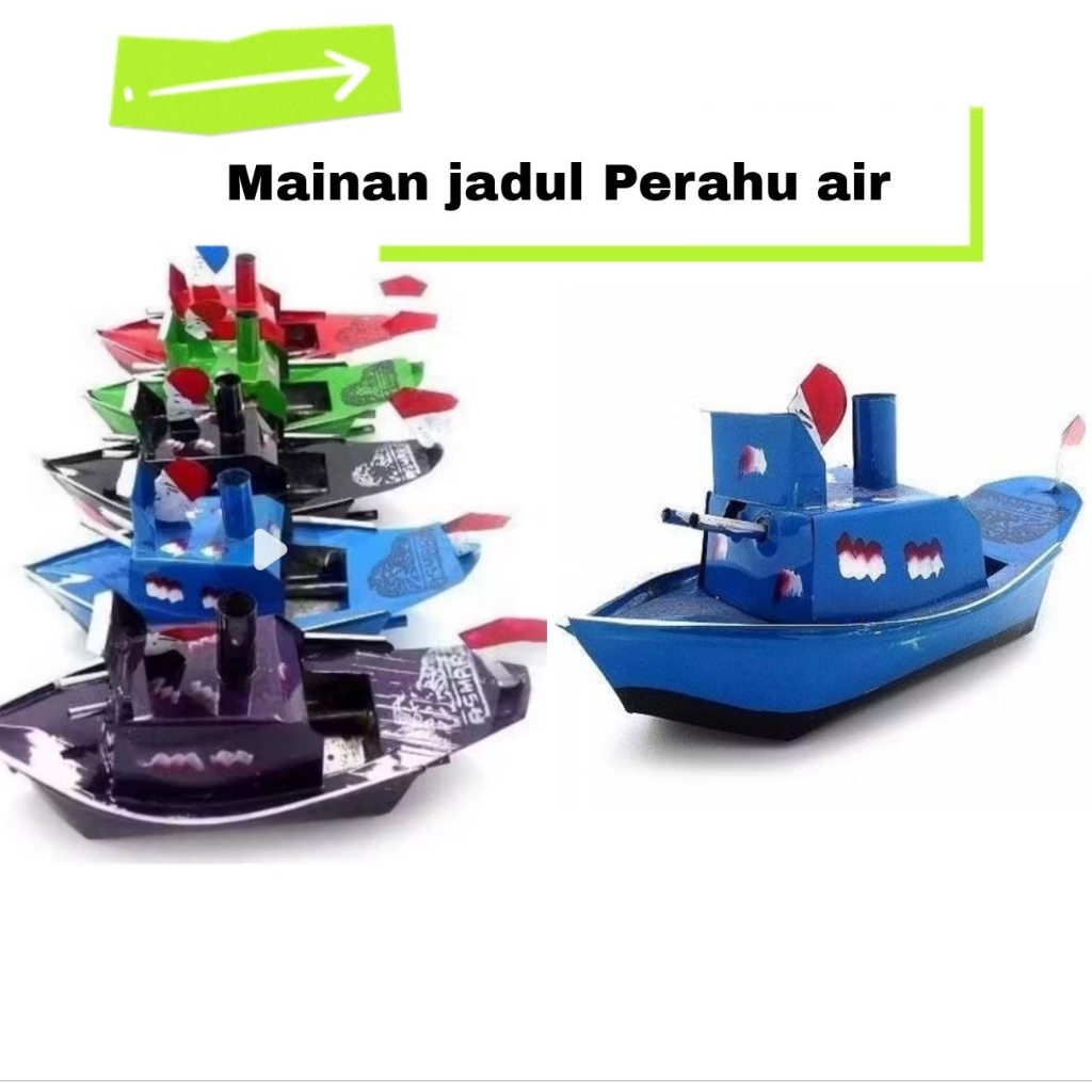 Mainan perahu air/Kapal otok otok