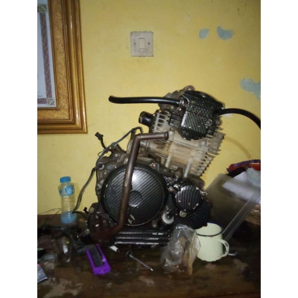 Mesin yamaha scorpio 225 cc set pengapian non surat