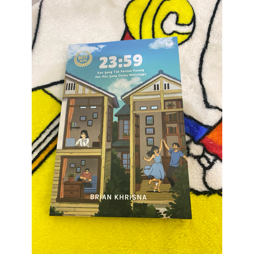 Preloved novel 23.59 by Brian Khrisna