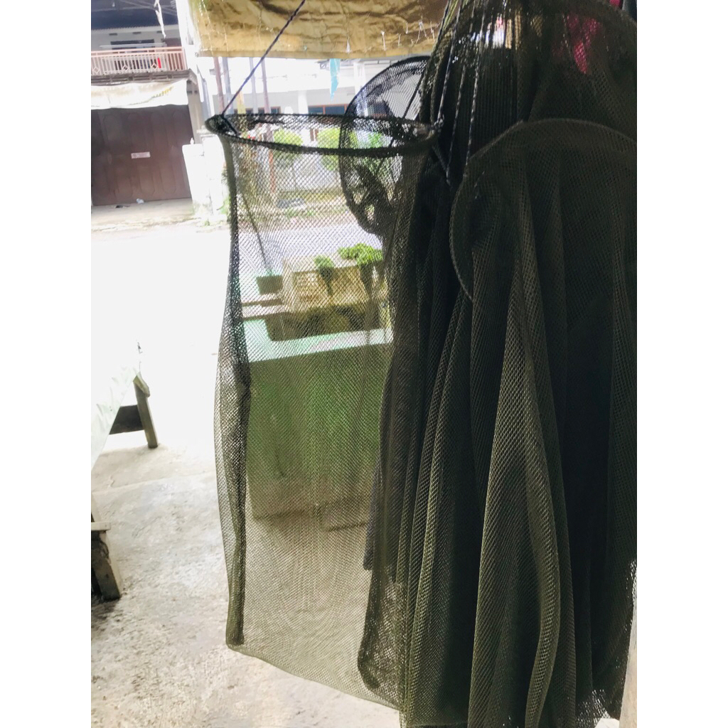 koja ikan/jaring bahan kain wadah ikan