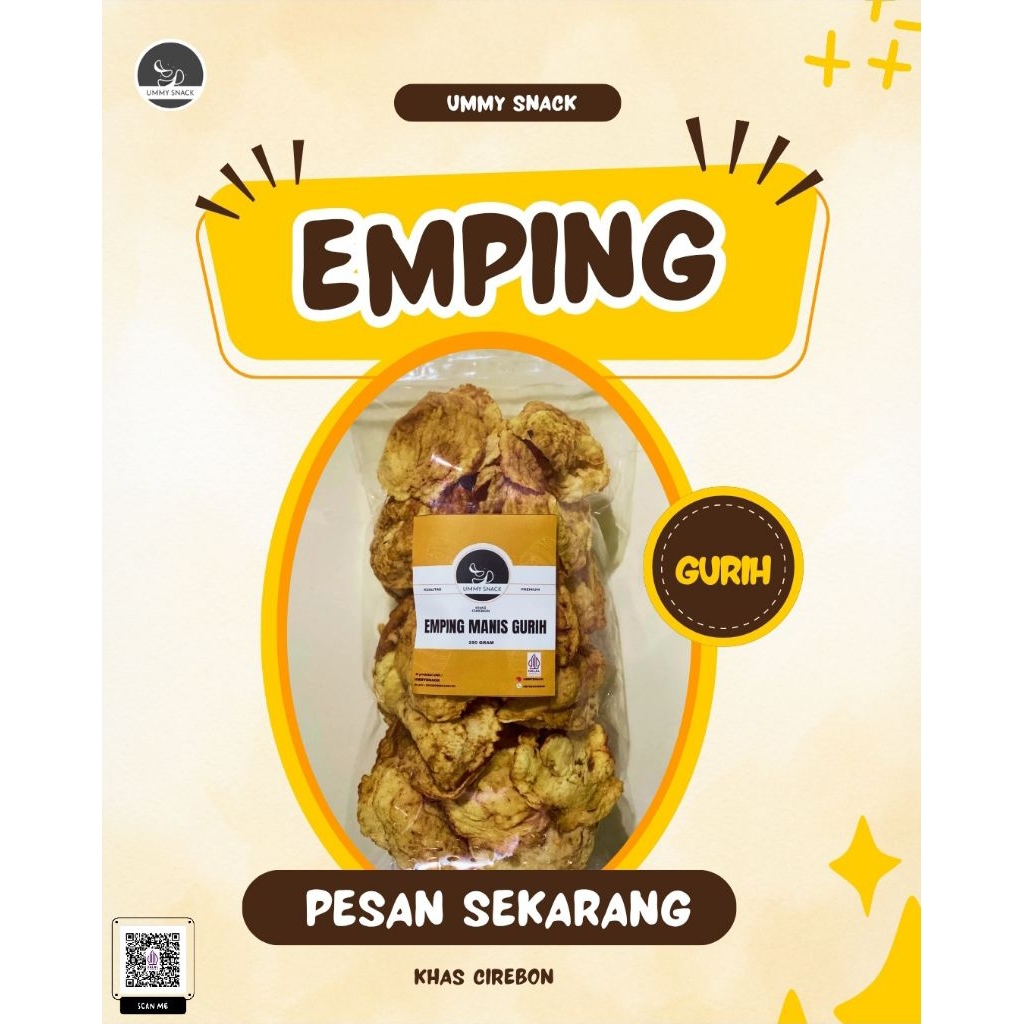 Emping Manis Khas Cirebon