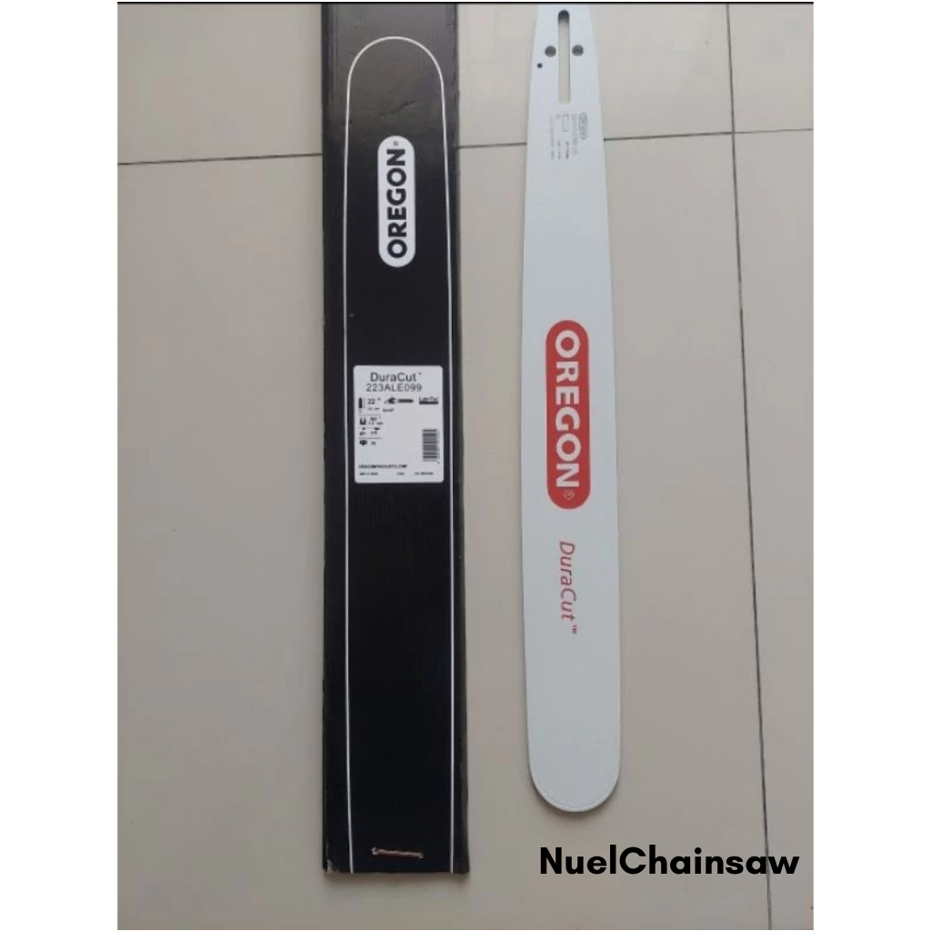 Bar Chainsaw ASLI OREGON 22”Laser / Baja Bar Senso Oregon 22 Inch