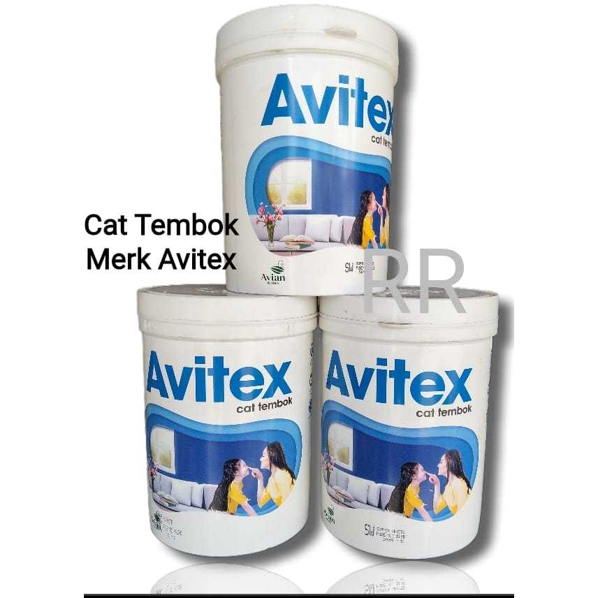 Avitex Cat Tembok 5kg Warna Lengkap