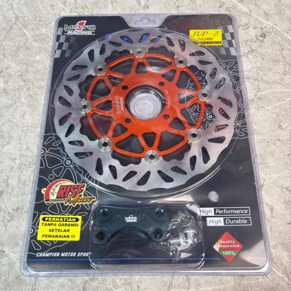 PIRINGAN CAKRAM MOTO 1 JUPITER Z 260 MM ORANGE