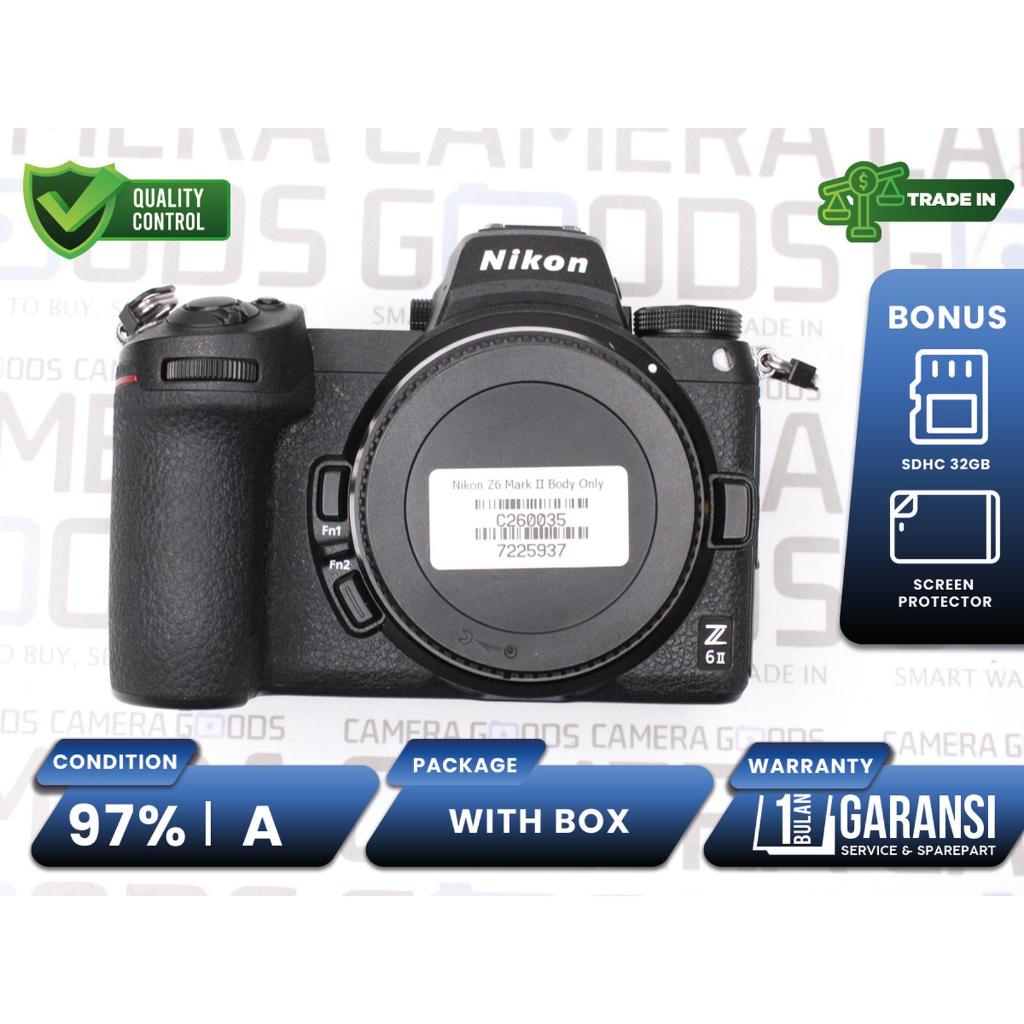 Kamera Nikon Z6 II Full Frame Camera Digital Mirrorless Second Bekas Grade A / Nikon Z6II - C260035