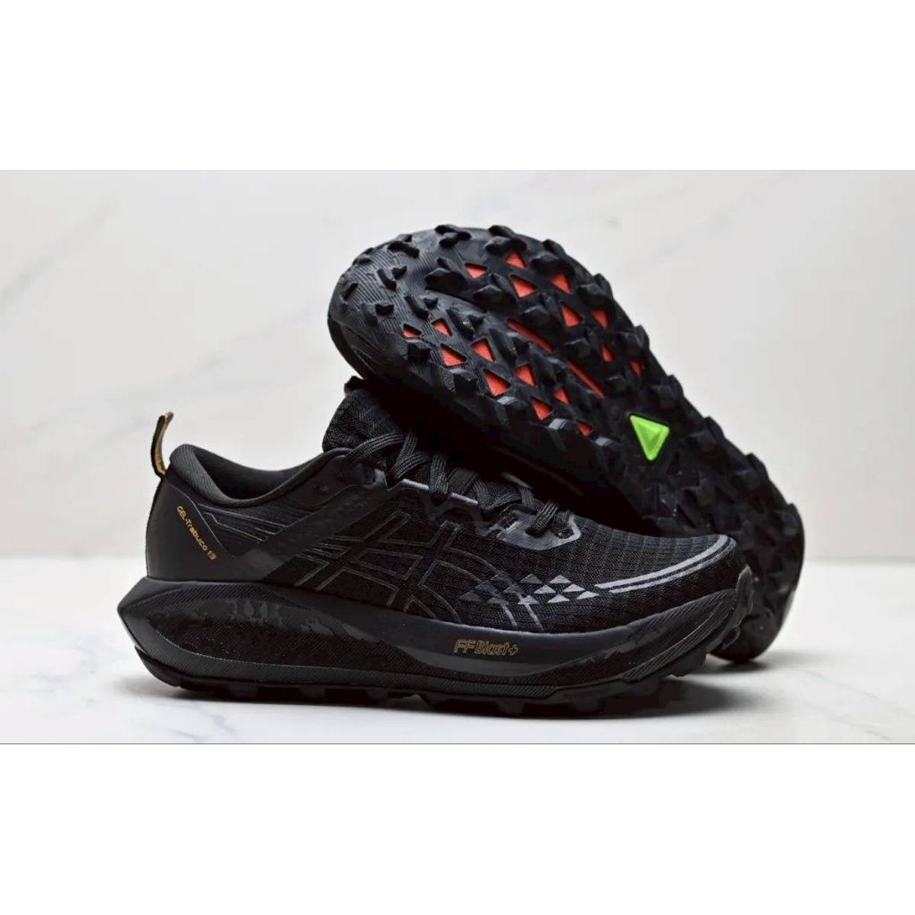 Sepatu Running Asics Gel Trabuco 13 Black