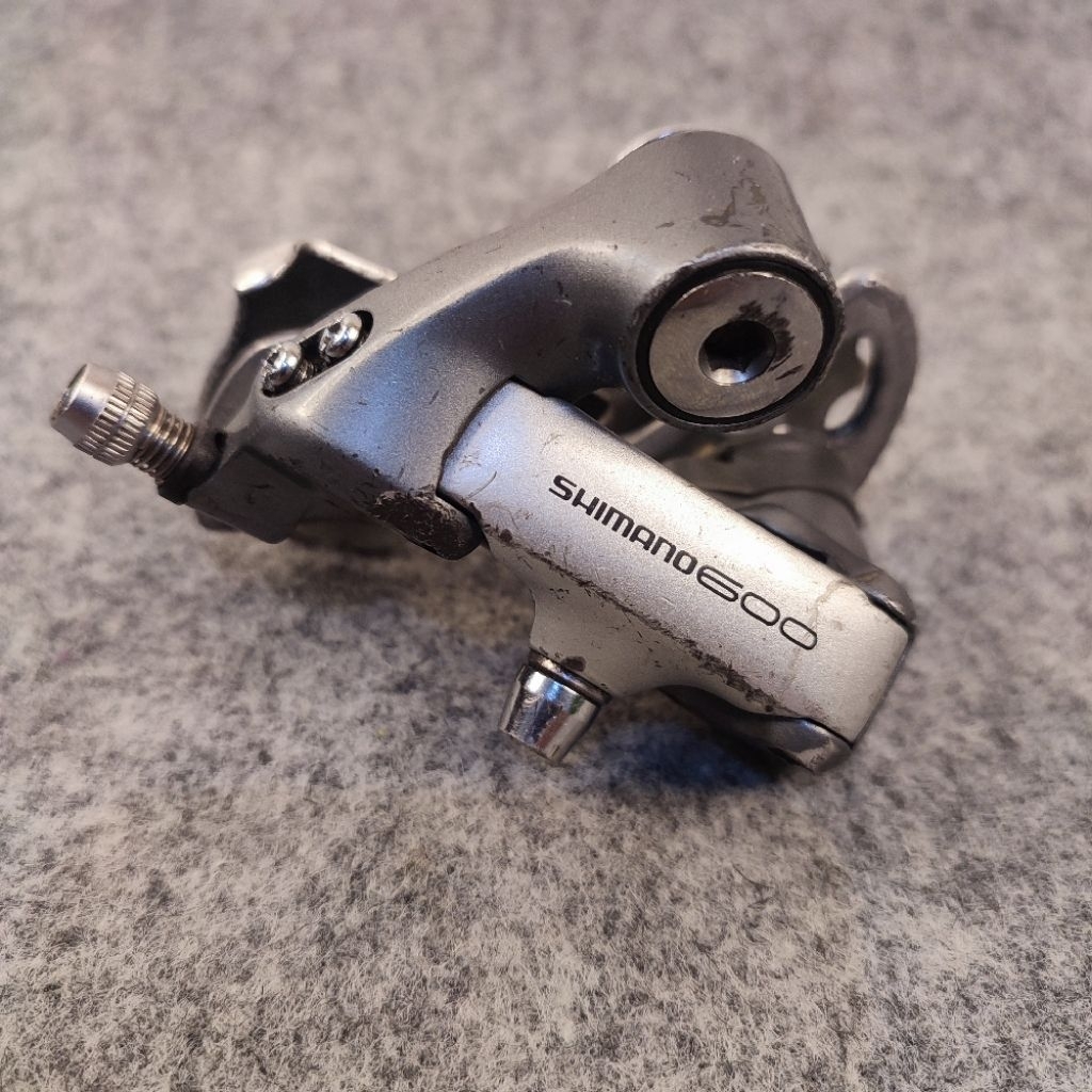 Shimano 600 tri color rd-6401 vintage road bike sepeda commuter touring gravel