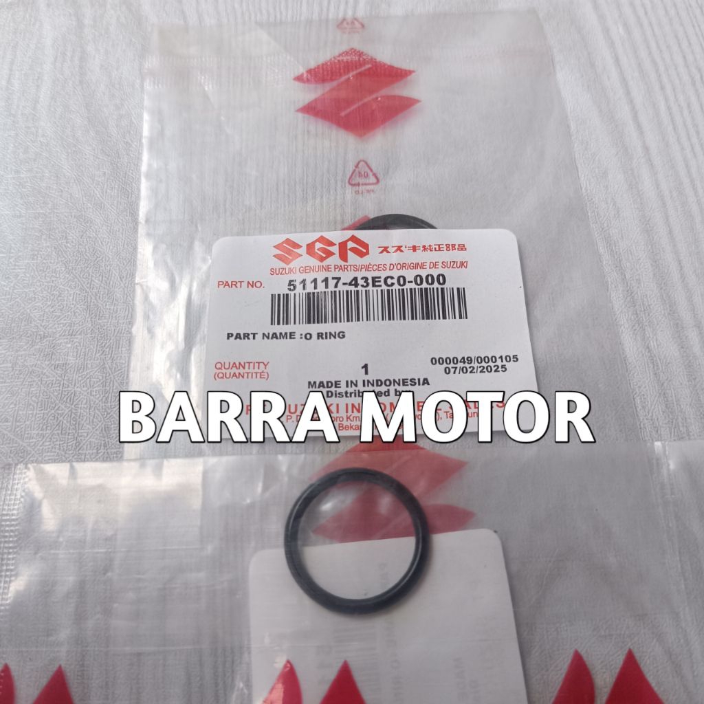 Seal Sil O Ring Tutup Shock Depan Suzuki GSX 150 Ori SGP