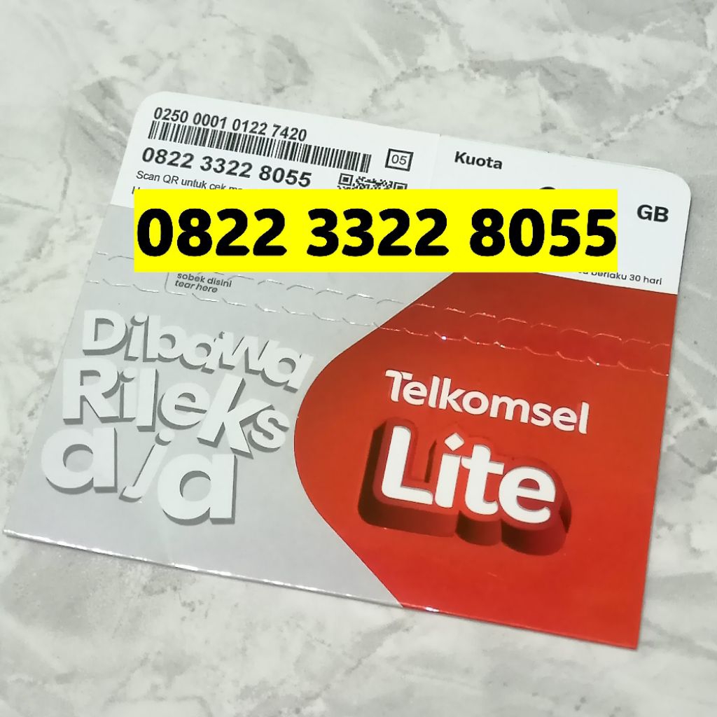 Kartu Perdana Nomor Cantik Telkomsel Simpati Boss 8055