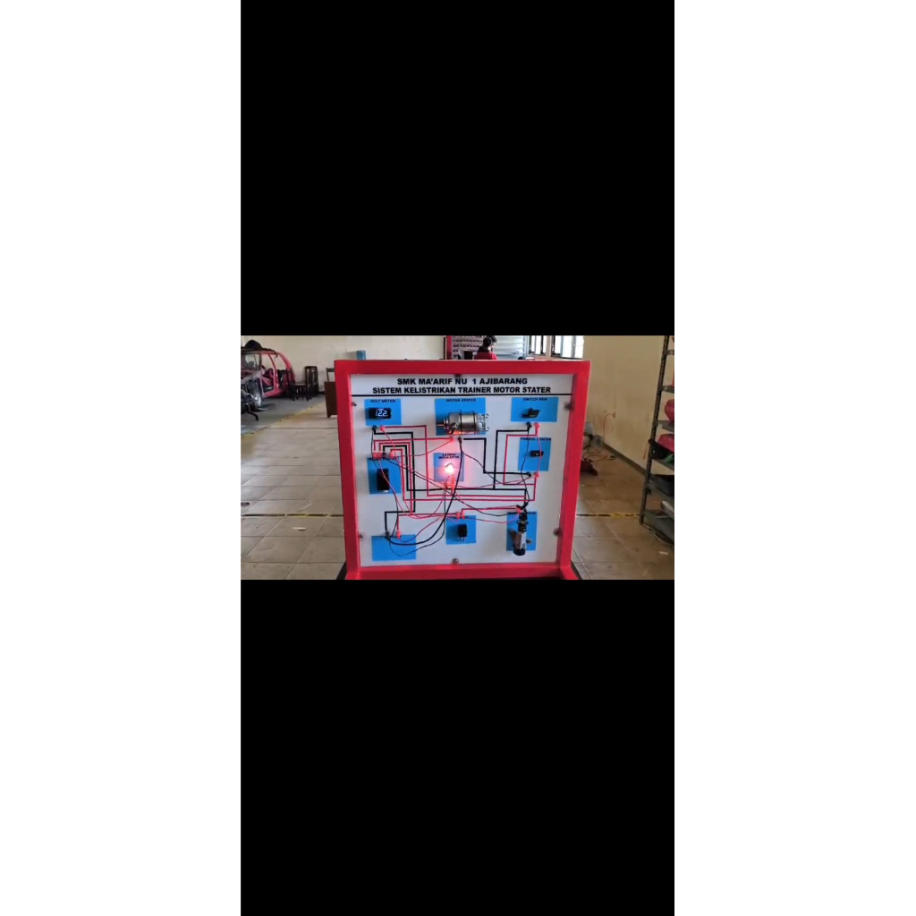 trainer kelistrikan stater sepeda motor