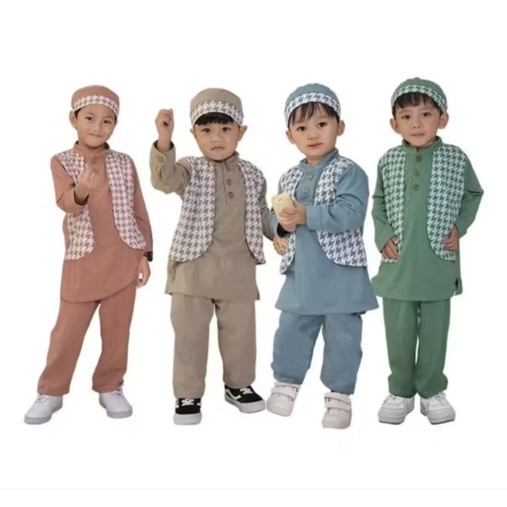 PRELOVED BAJU KOKO ANAK LEBARAN MENGAJI BAJU DIALOGUE BABY TOSCA