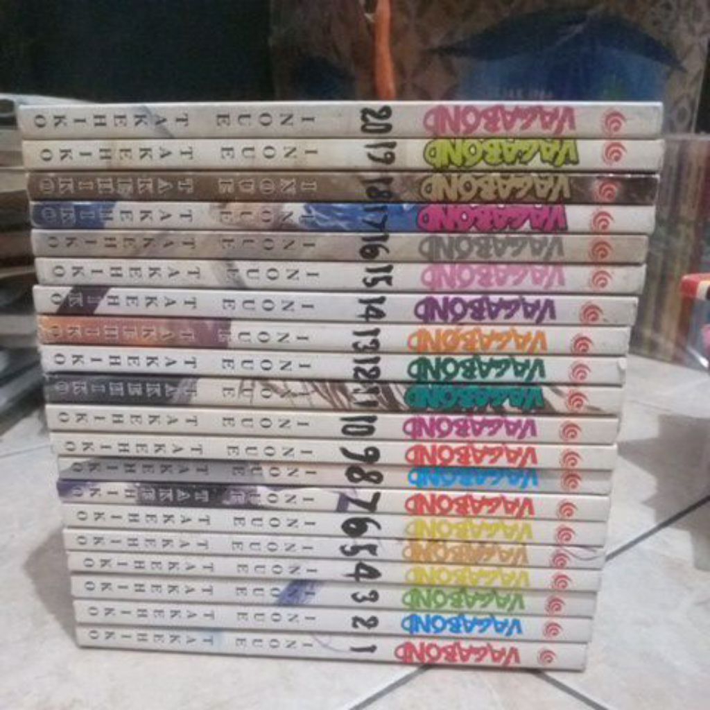 Komik Vagabond 1-20 23 24 25 26 28 29 30 SET Inoue Takehiko