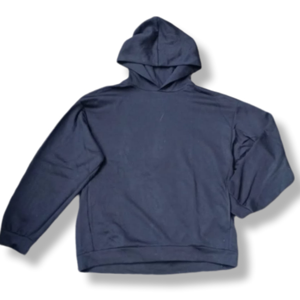 GU BLACK OVERSIZE HOODIE | OUTERWEAR | KDU