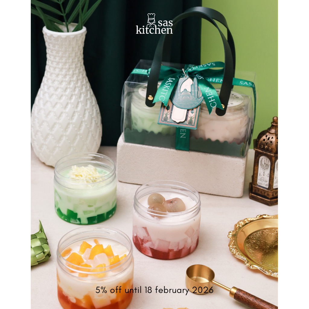 Hampers Sago Dessert Premium Idul Fitri Lebaran 2026 | MAKKAH & MADINAH HAMPERS | Sago Mango Berry P