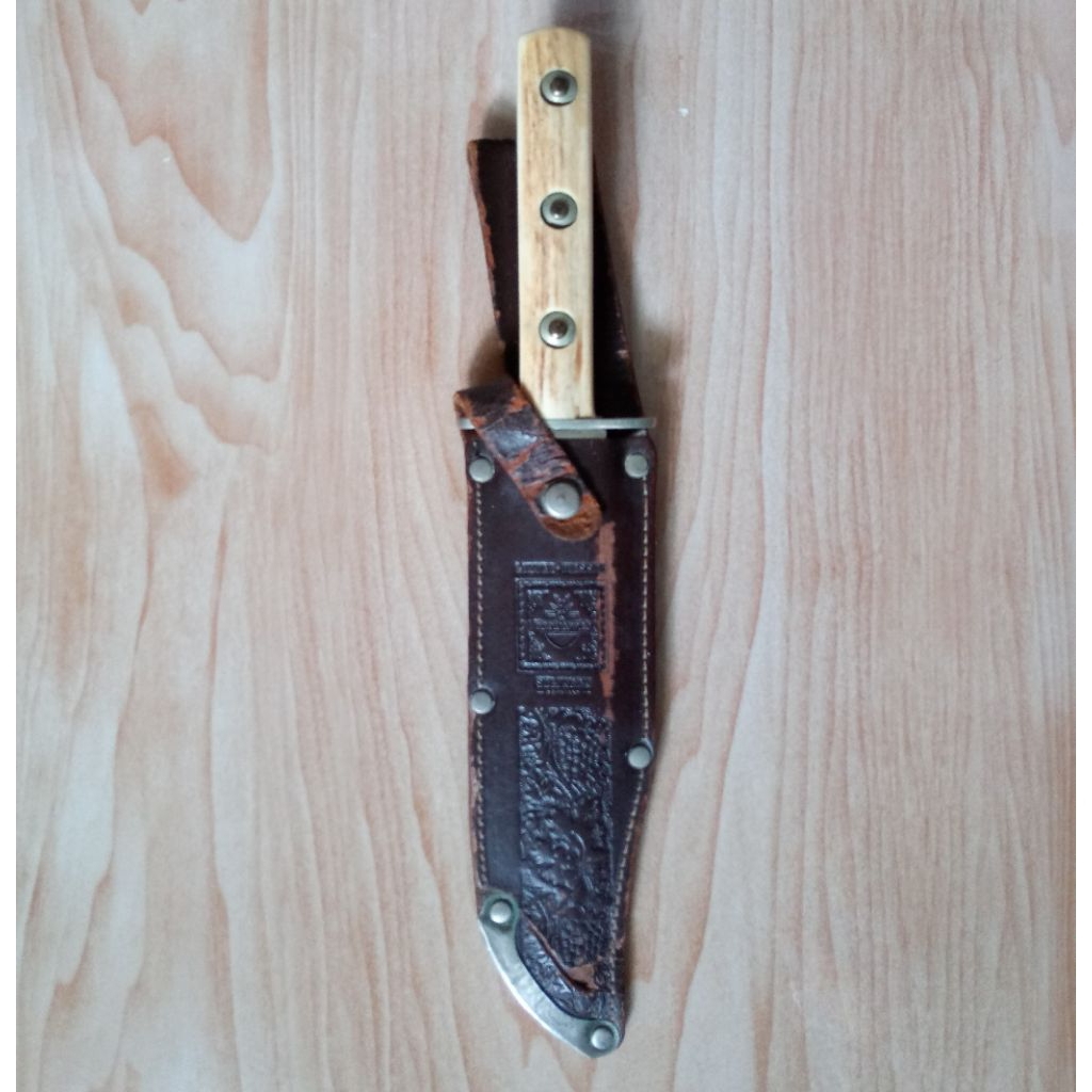 Pisau Lawas LINDER ORIGINAL BOWIE Made In Solingen Germany Vintage Hunting Knife Knives