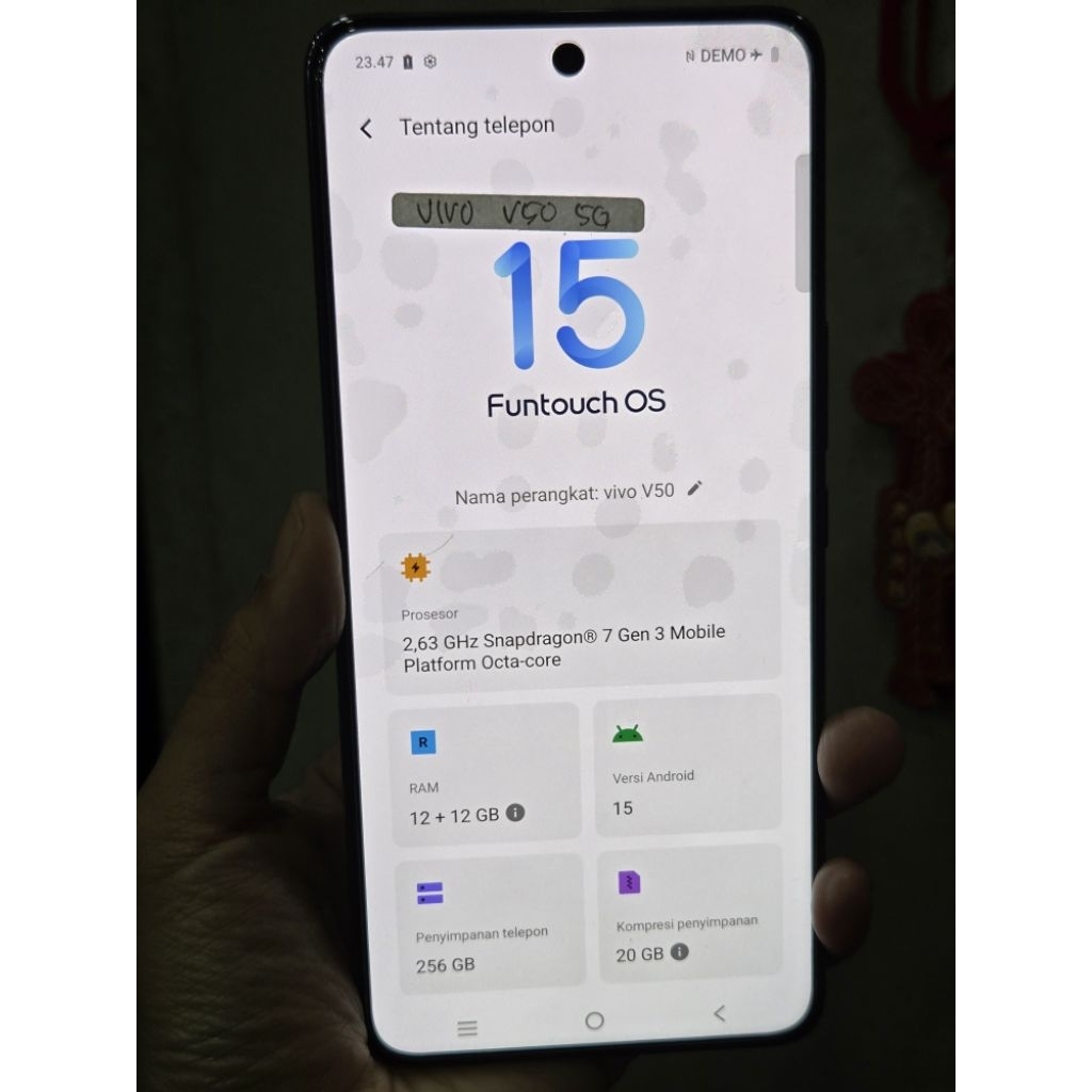 SECOND VIVO V50 5G 12+12/256GB