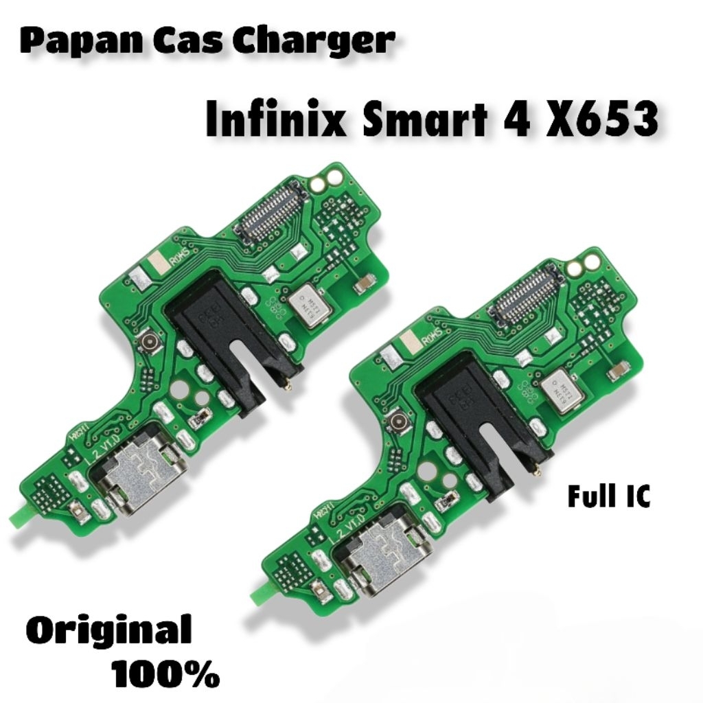 Konektor papan cas charger Infinix smart 4 X653 Original