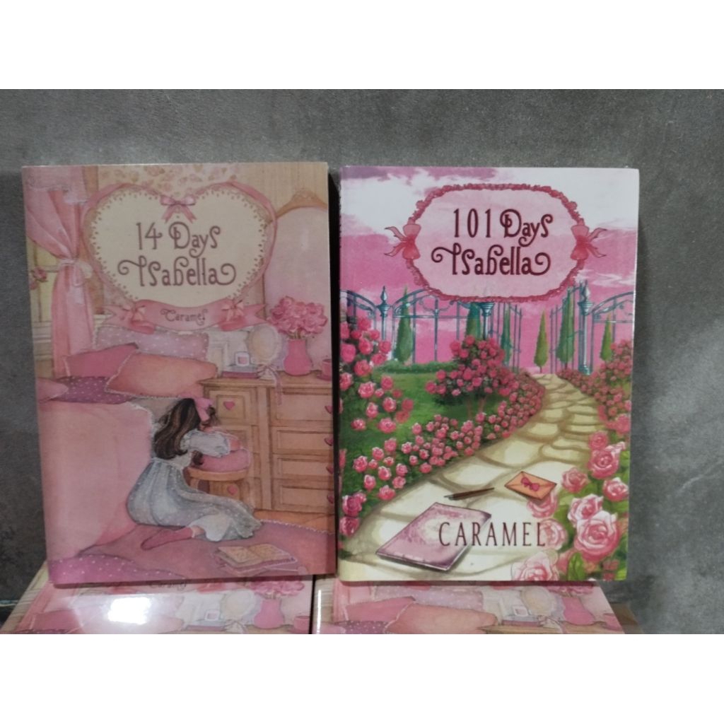 paket buku novel 14 days isabella dan 101 days isabella