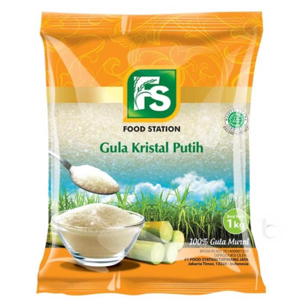 FS Gula Pasir Kristal Putih 1 kg