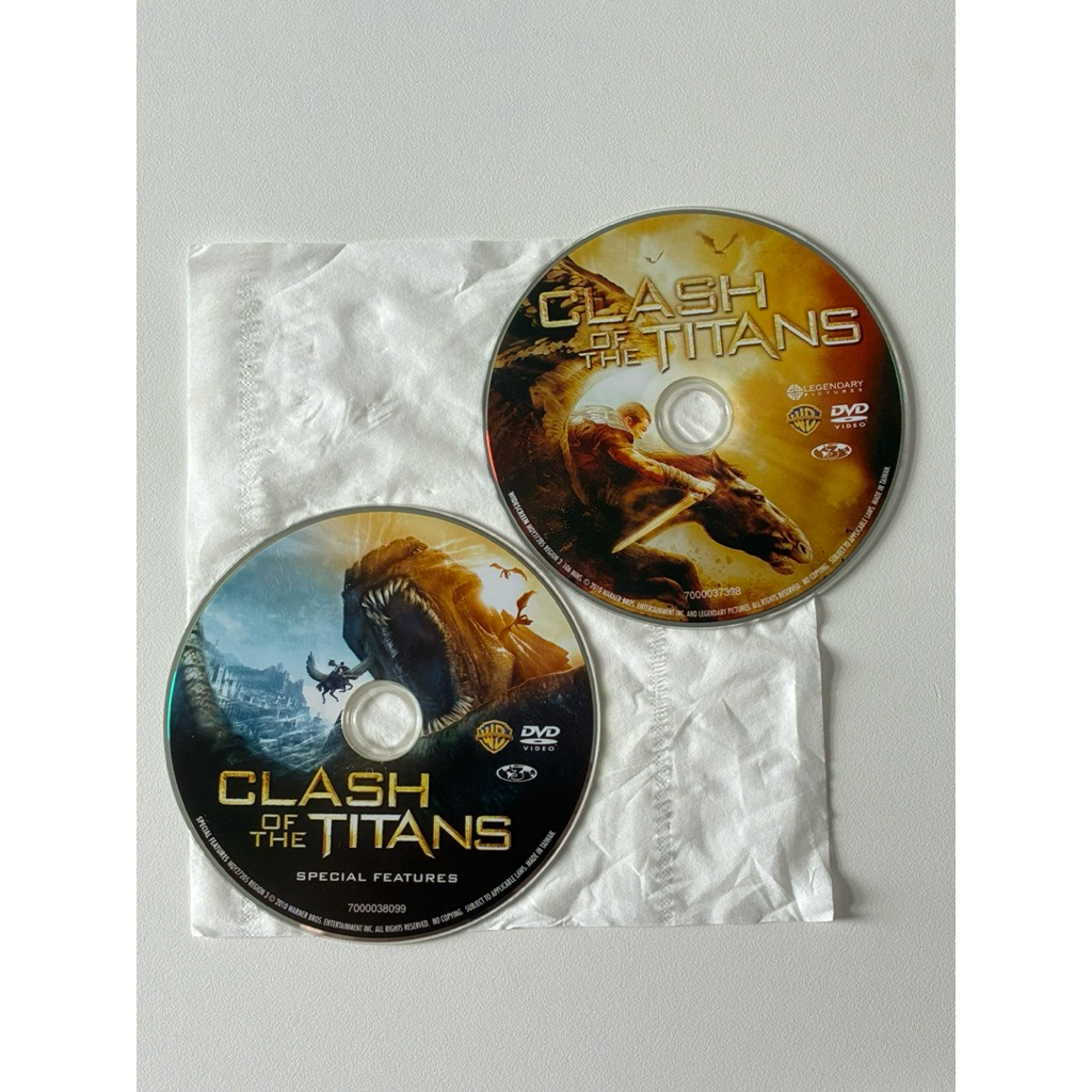 Clash of the Titans DVD *BEKAS* - CD Only