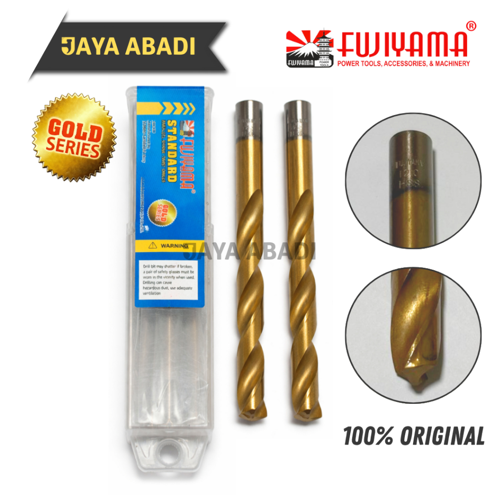Mata Bor Besi HSS Gold Series Original Fujiyama