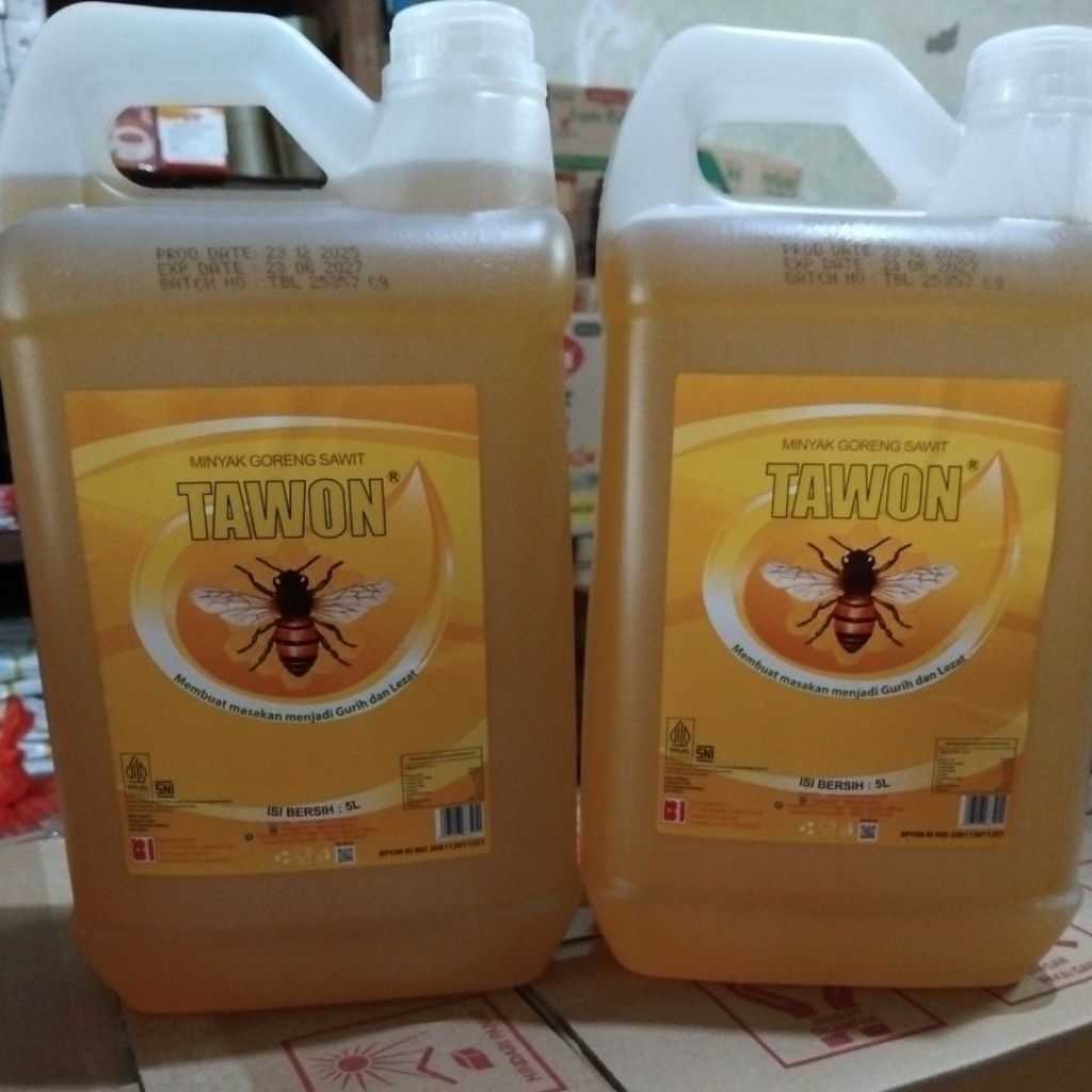 minyak Tawon 5 liter kemasan jerigen minyak ekonomis murah berkualitas