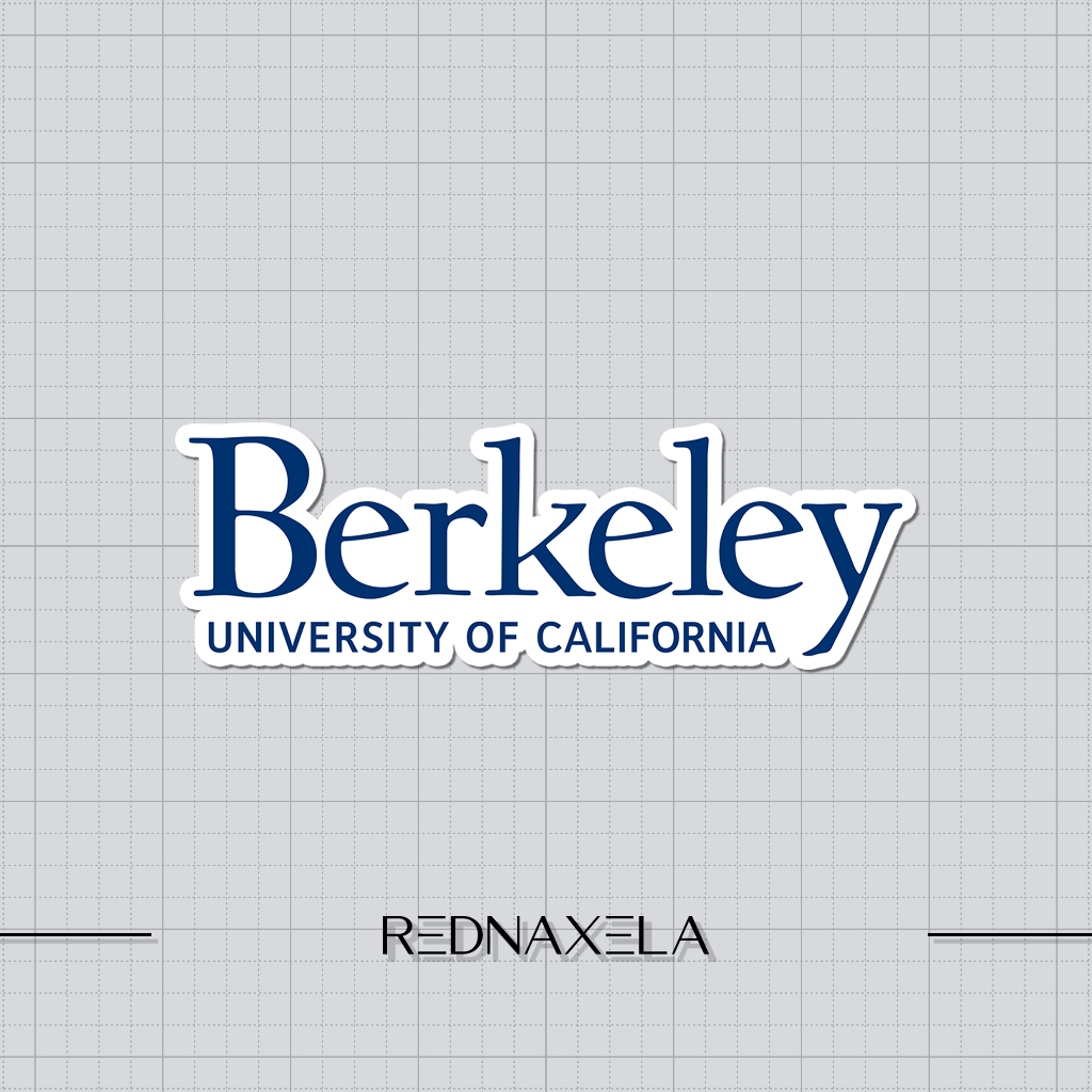 Stiker Vinyl UC Berkeley University Logo Stiker Laptop High Quality Waterproof Sticker