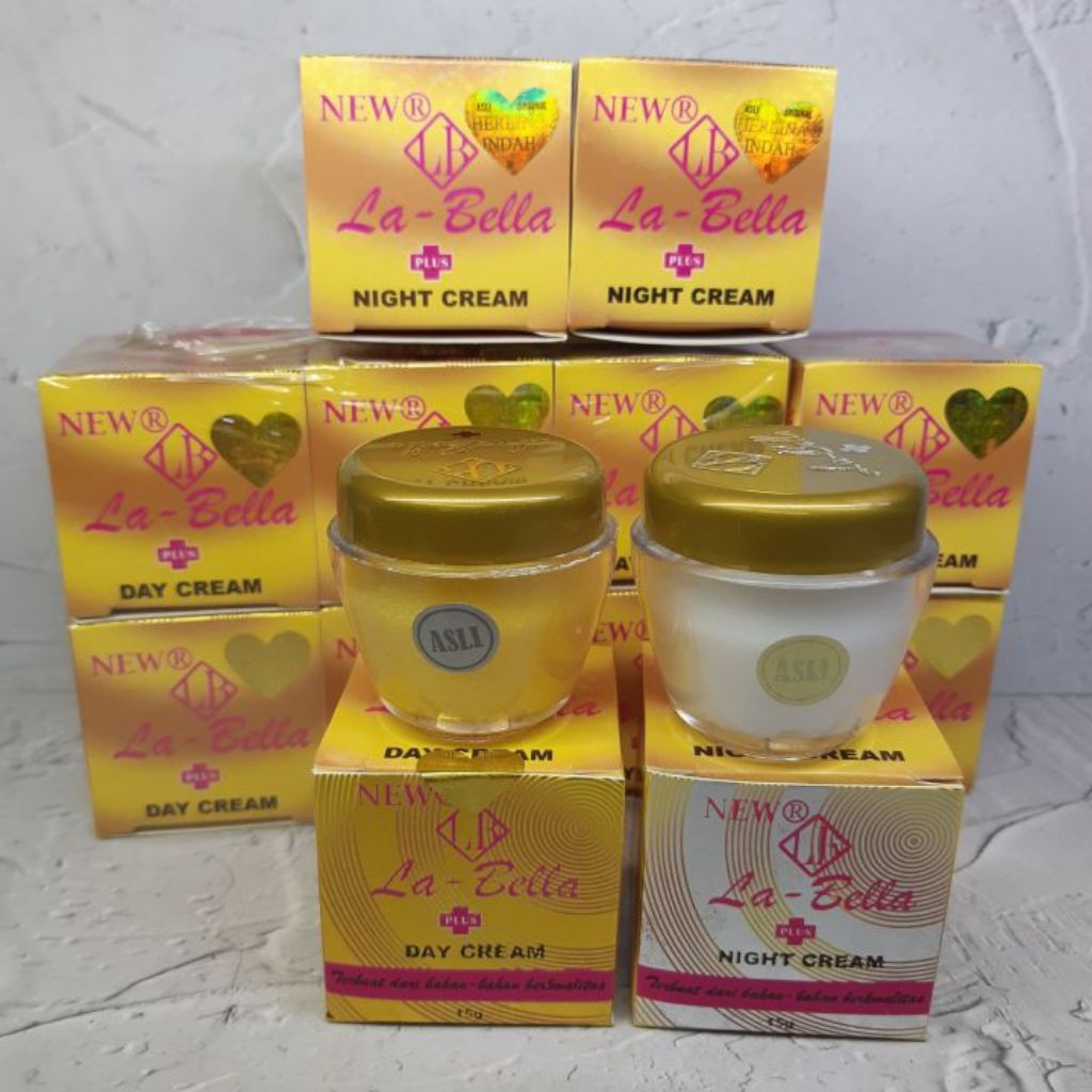 Cream Wajah LaBella Siang Malam per ecer
