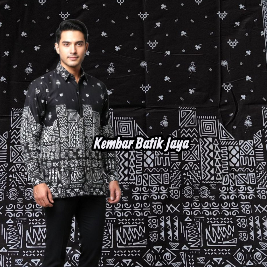 Kain batik pekalongan printing motif serut kain batik bahan baju kain meteran batik pekalongan