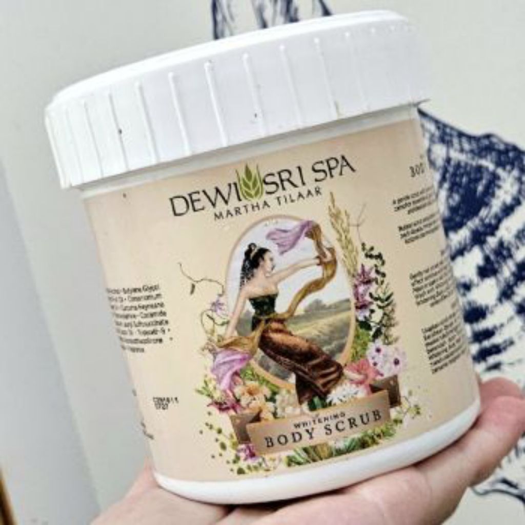 martha Tilaar Dewi Sri spa-body scrub whitening 500gr